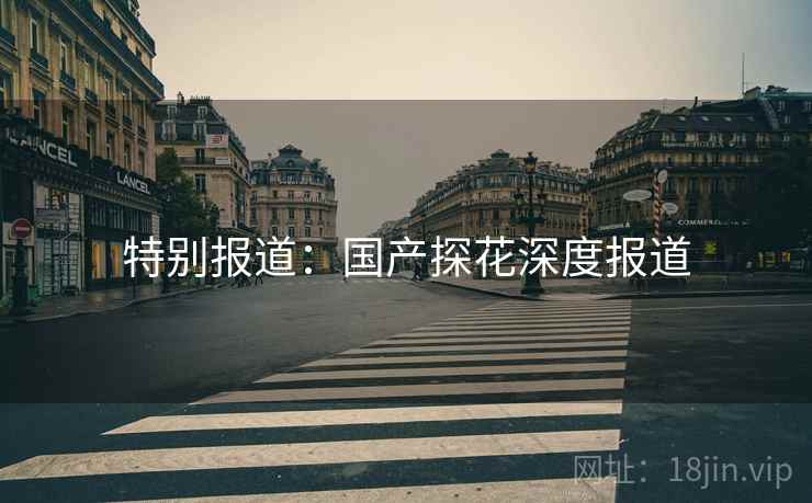 特别报道:国产探花深度报道